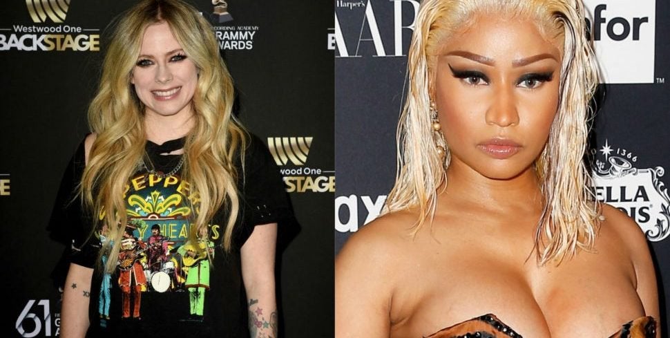 Avril Lavigne And Nicki Minaj Drop New Girl Power Anthem Dumb Blonde