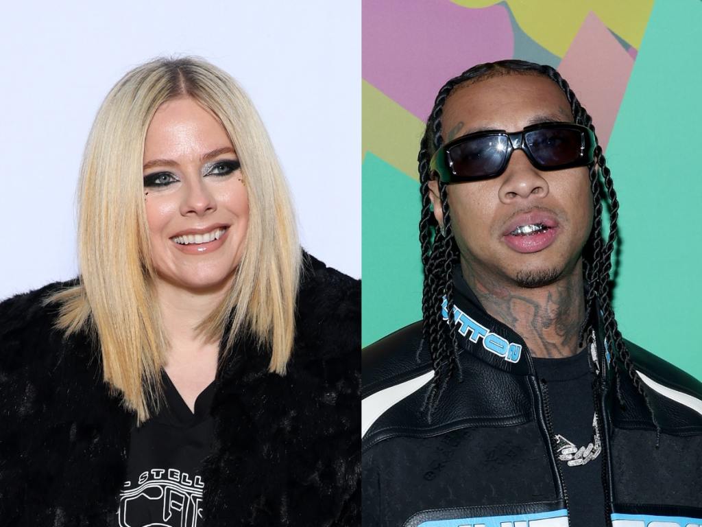 Avril Lavigne And Tyga Kiss In Paris They Re Getting To Know Each Other