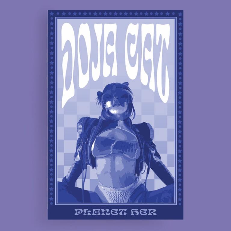 planet her doja cat poster