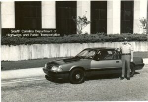 SCHP unmarked mustang