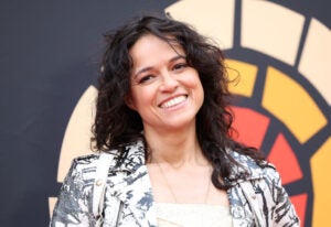 Michelle Rodriguez attends the Charlize Theron Africa Outreach Project 2023 Block Party