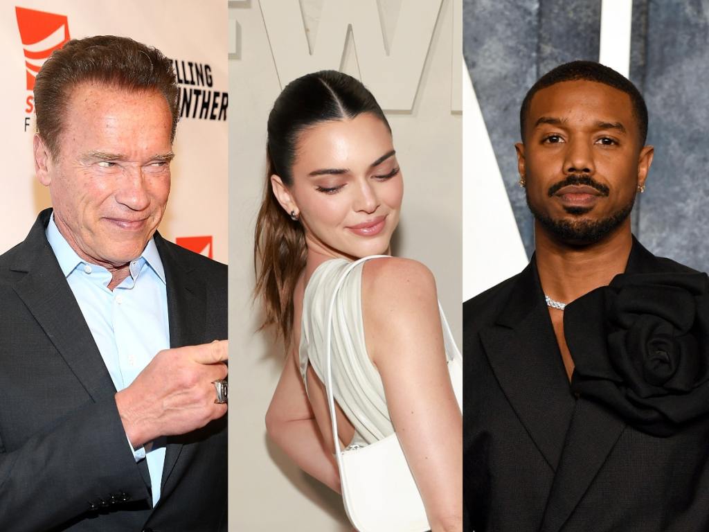 Arnold Schwarzenegger attends the KILLING GUNTHER premiere, Kendall Jenner attends FWRD Pop-Up Grand Opening, Michael B. Jordan attends the 2023 Vanity Fair Oscar Party