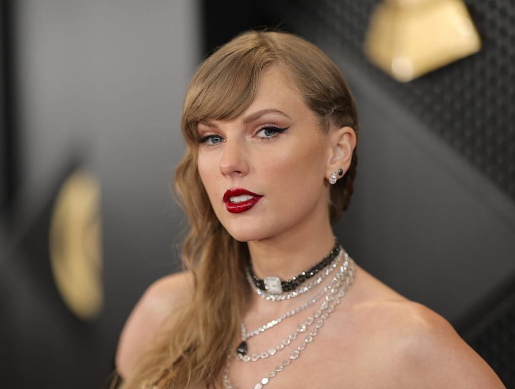 Taylor Swift attends the 66th GRAMMY Awards, Taylor Swift Announces TPPD Music Video, Fans React.