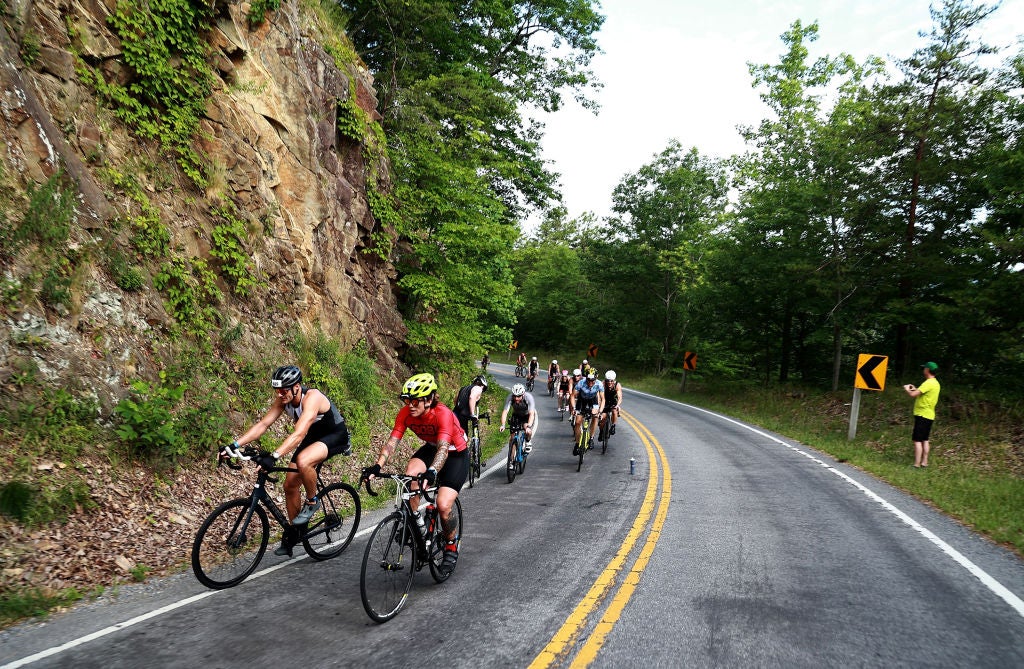 bike riders on the famous Blue Ridge Parkway just named the 4th most picturesque road trip in the country