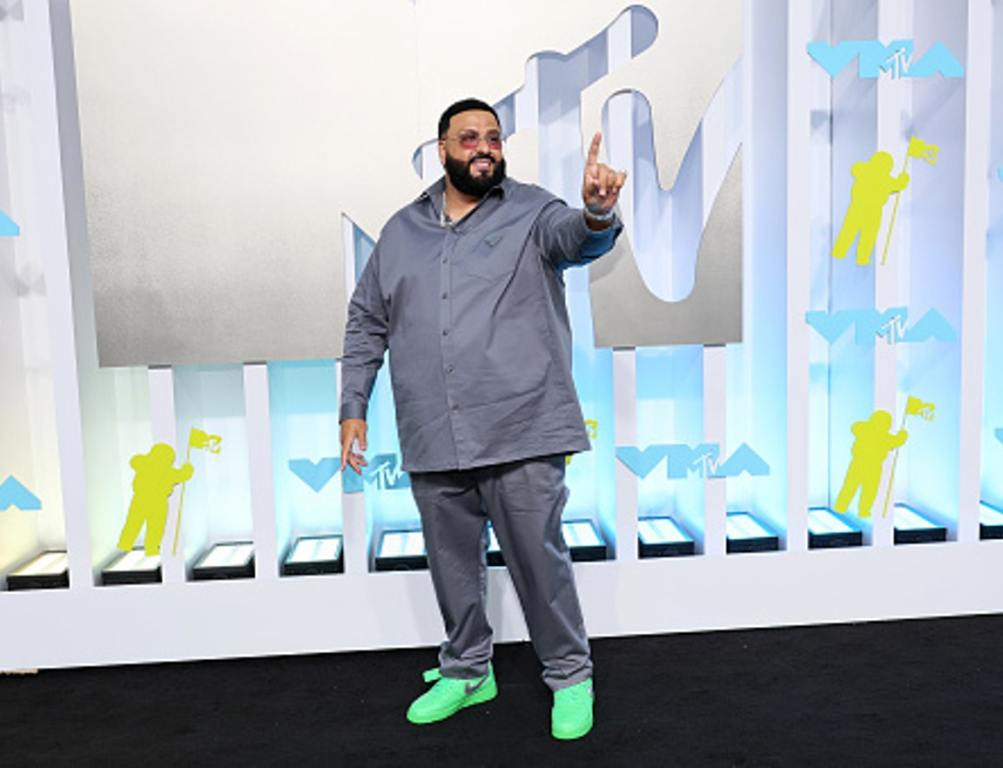 DJ Khaled attends the 2022 MTV VMAs at Prudential Center on August 28, 2022