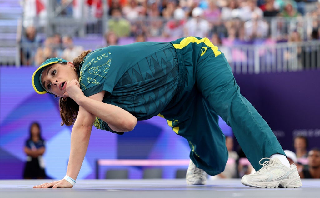 Australian Breakdancer Raygun at the 2024 Olympics. Australian Breakdancer Raygun Speaks Out On 'Devastating' Reaction