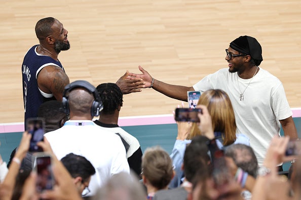 Lebron James and Bronny James