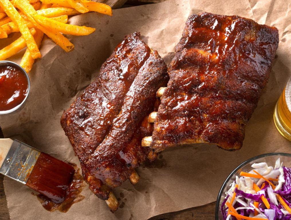 Delicious barbeque. South Carolina has one of the best "mom and pop" restaurants in America.