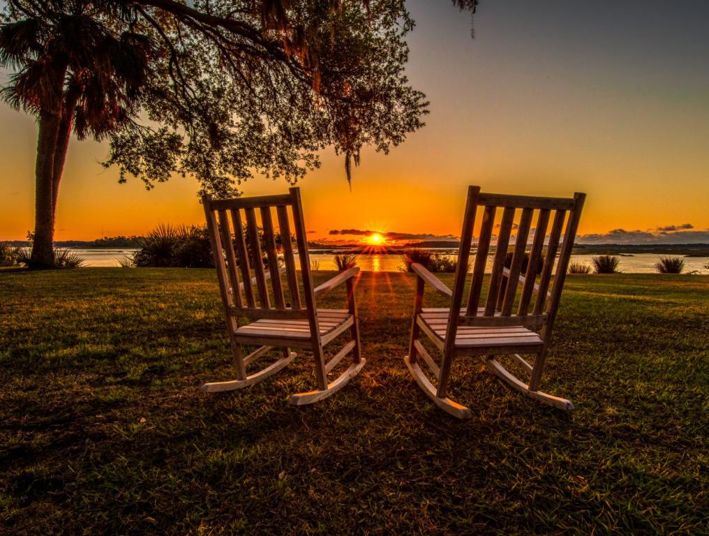 Sunset over South Carolina. Eperts say South Carolina is one of the best states to retire in the entire country.