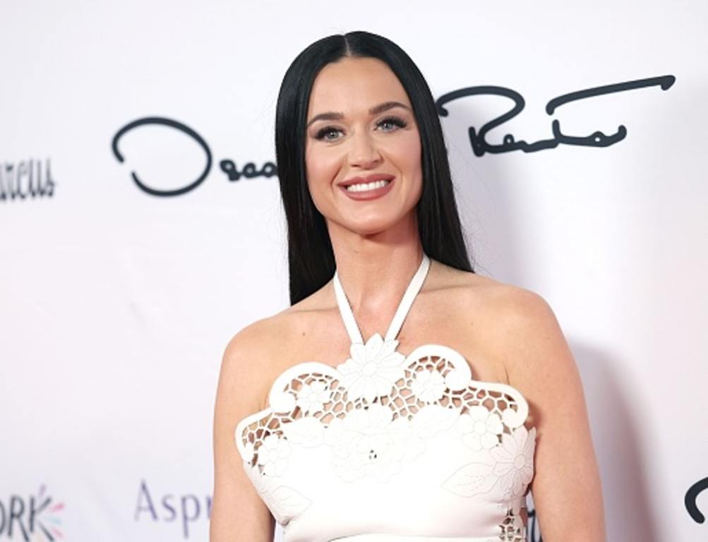 Katy Perry attends the 35th Annual Colleagues Spring Luncheon & Oscar de la Renta Fashion Show at Beverly Wilshire, A Four Seasons Hotel on April 25, 2024 in Beverly Hills, California.