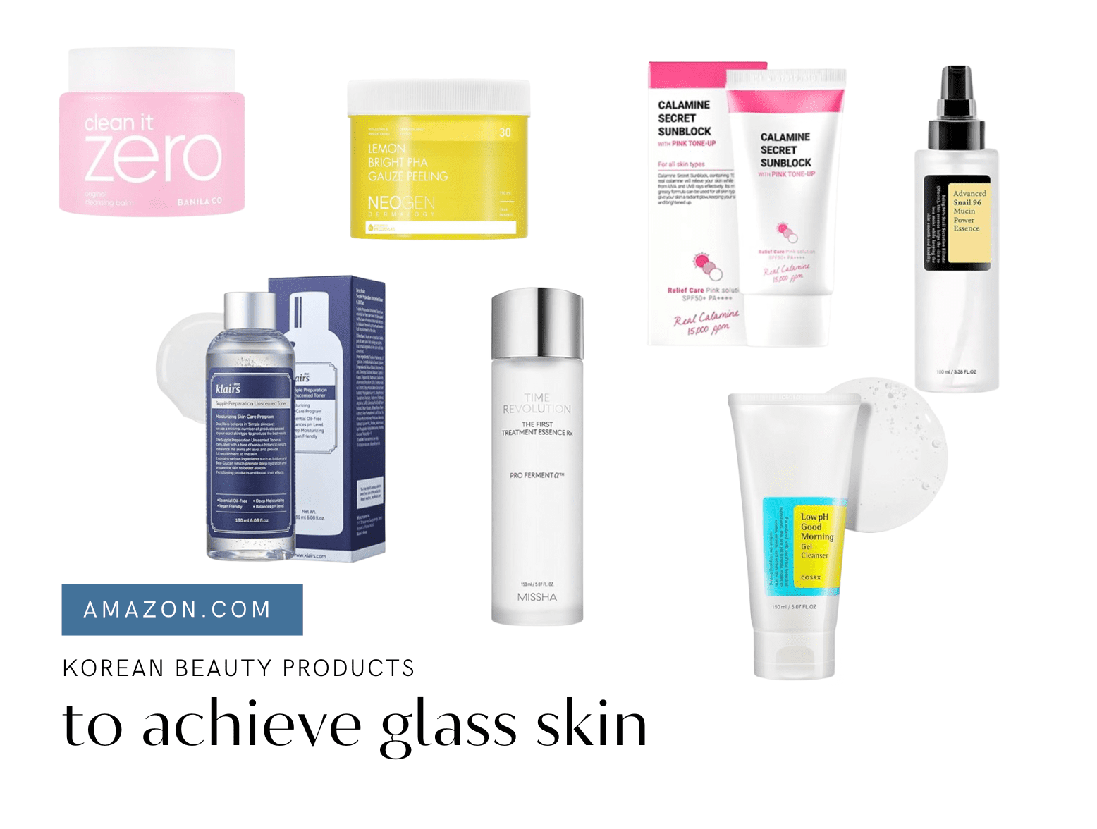 Korean beauty products