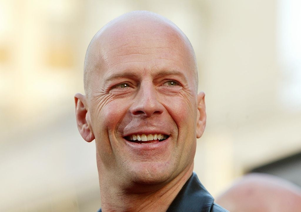 Bruce Willis smiling