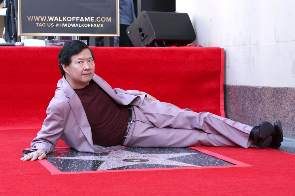 Ken Jeong attends Ken Jeong's Hollywood Walk of Fame star ceremony on October 23, 2024 in Hollywood, California.