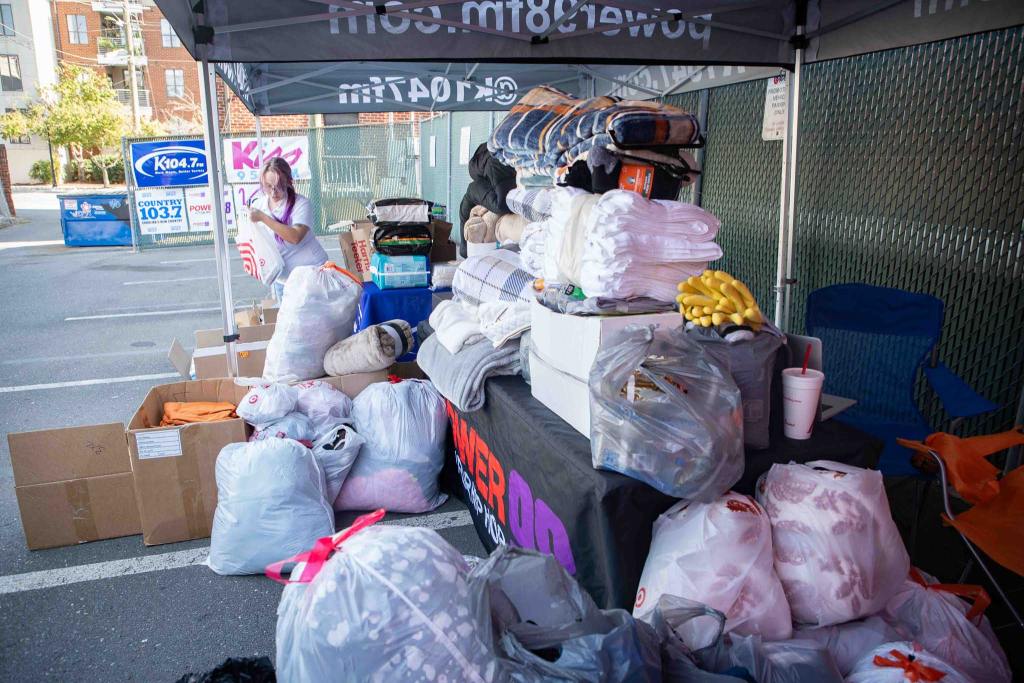 Hurricane Helene Supply Drive with Beasley Media Group Charlotte