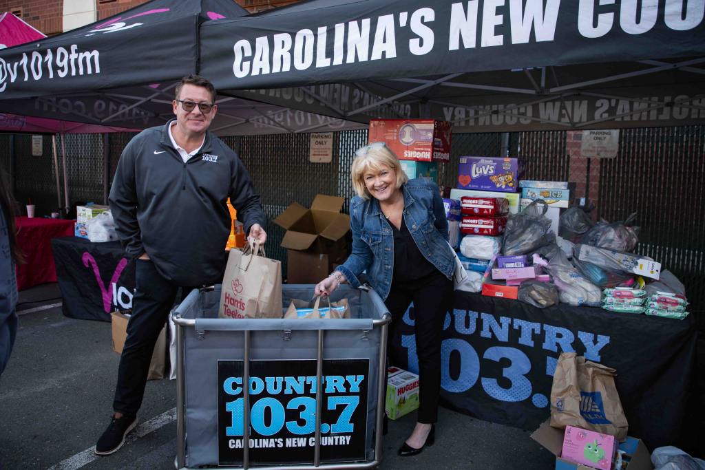 Hurricane Helene Supply Drive with Beasley Media Group Charlotte