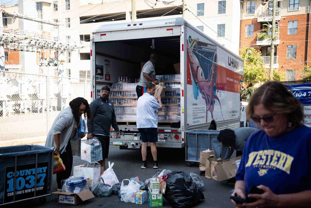 Hurricane Helene Supply Drive with Beasley Media Group Charlotte