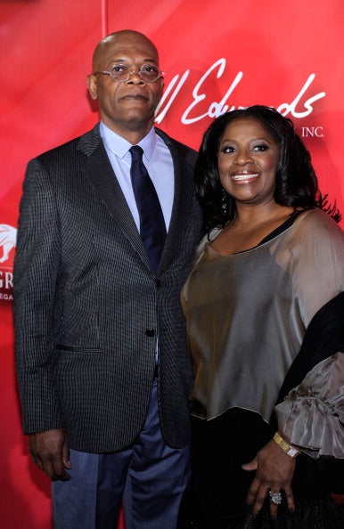 Samuel L. Jackson and wife LaTanya