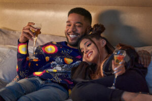 Kid Cudi and Ariana Grande in "Don't Look Up"