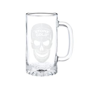 stonecold steve austin glass beer mug