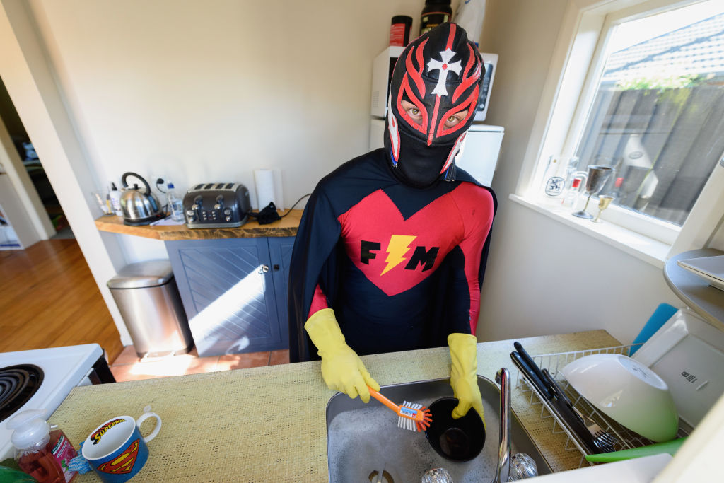 Superhero Flatman Returns To Lift Christchurch Spirits