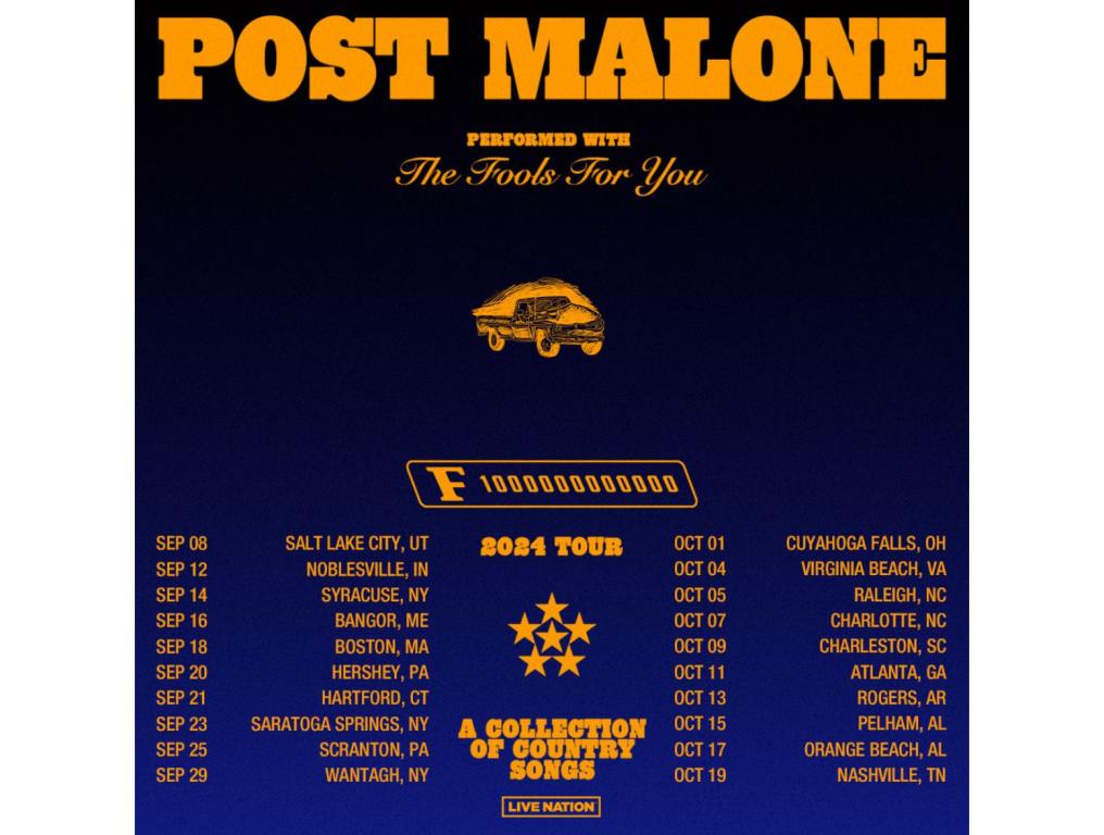 Post Malone F1 Trillion Tour