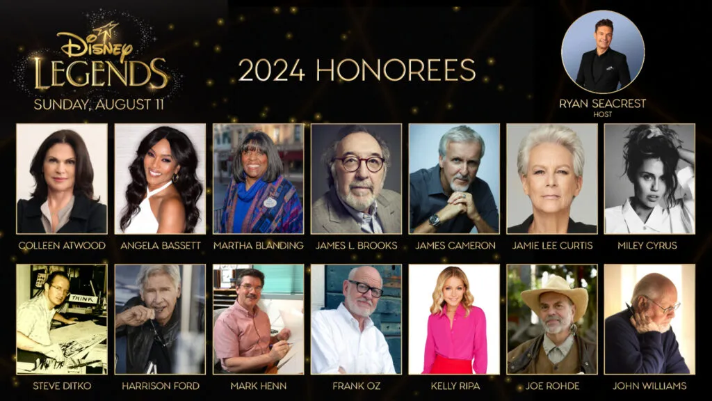 2024 Disney Legends honorees.